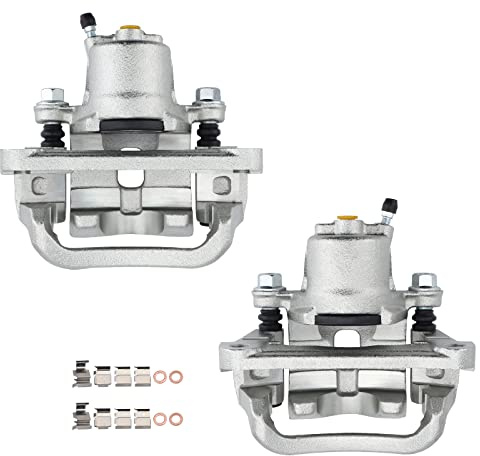 DRIVESTAR 19B3276 19B3277 Rear Brake Calipers for 2007-2015 for Toyota Tundra, 2008-2015 for Toyota Sequoia, OE-Quality New Disc Brake Caliper Rear Pair