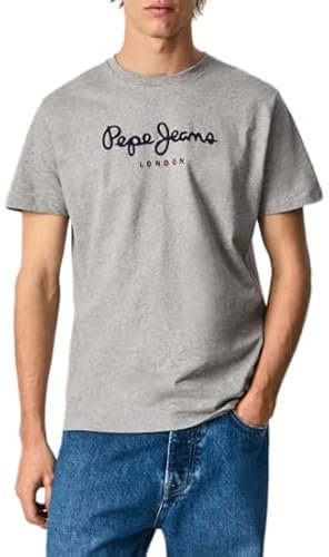 Pepe Jeans Eggo N T-Shirt Homme Grey Marl 01 S