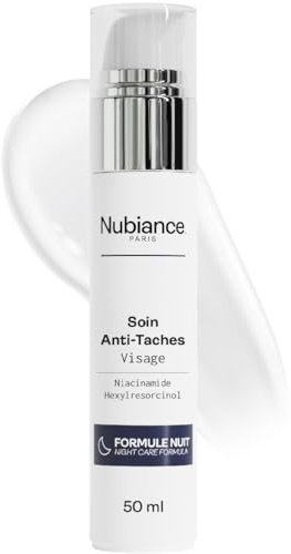 NUBIANCE - Gesichtscreme HRB-3 | Korrektor für Hyperpigmentierung | Aufhellende Nachtcreme | für schwarze Haut, Mischhaut | verschiedene Pigmentflecken