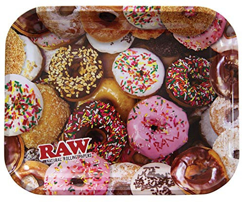 Raw Donut Tray Large - Bandeja con ruedas (metal, 3 bandejas)