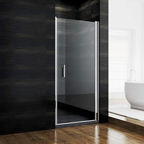SONNI Nischentür dusche 70 cm glastür dusche pendeltür dusche dusche glastür