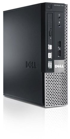 Dell 7010 USFF Core I5 3470S/8 Go/128 Go SSD/DVD/Windows 10 Pro (Reconditionné)