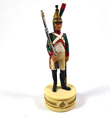 OPO 10 - Linie Drachensoldat Figur 1/32 60mm Sammlung Empire Imperial Guard Napoleon Del Prado (N03)