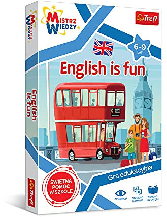 Trefl Knowhows Lehrer English is Fun Lernspiel für Kinder 6-9 Jahre