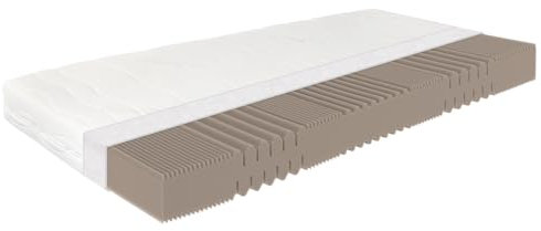 BeCo Matratze, Active Greenfirst, 100 x 200 cm, H4, Komfortschaum, Oeko-TEX Standard 100, Testsieger in Haus & Garten: SEHR GUT 1,4 (Heft 05/2019), Made in Germany, 100 Nächte Testschlafen