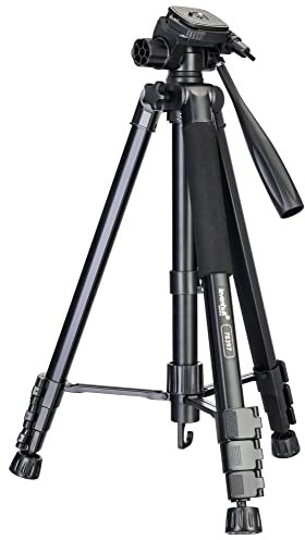 Levenhuk Level PLUS VT10 2 in 1 Tripod & Monopod Set with Bubble Level, 360° Rotatable Head and 460–1760mm Height for Optical Devices up to 2kg