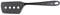 Fiskars Spatola con Bordi Taglienti e Testa Asimmetrica, Essential, Plastica, Lunghezza: 29 cm, Nero, 1065595