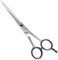 MJW Haarschere – Edelstahlschere zum Schneiden von Haaren, professionelle Friseurschere zum Verblenden, ideale Schere zum Strukturieren und Schichten für Männer und Frauen (Silver, Scissor)
