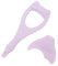 Eyeliner-Schablone, Lidschatten-Schablone Mascara-Schutz Silikon-Augen-Make-up-Assistent Wiederverwendbarer Lidschatten-Mascara-Schild-Applikatorschutz für Make-up-Werkzeug