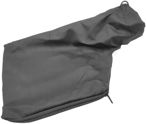 Dust Bag for Mitre Saws, Grey Belt Sander Parts Anti-dust Cover Bag with Zipper Easy Disposal of Dust Inside, Fit 255 Miter Accessories (1 Pc)