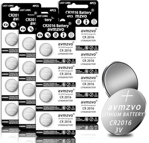 Pila a bottone CR2016 da 3 V al litio CR 2016 batterie da 16 pezzi