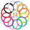 Kretrum 3D Stift Filament Nachfüllungen 12 Farben 3D Druck Stift PLA Filament 1.75mm jede Farbe 3M Insgesamt 36M (118 Füße) PLA Nachfüllungen Kompatibel mit MYNT3D SCRIB3D 3D Stifte