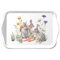 Ambiente Tablett Tray Serviertablett 13x21 cm Dekotablett Ostern Osterhasen Frühling Serie Carrot Treat