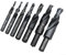 Zuverlässiger HSS-Spiral-Stufenbohrer für Metallbohrungen, 90/180 Grad, 1 Stück Bohrer-Sets (M6 x 180 Grad)