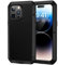 Pritify Heavy Duty Metal Case for iPhone 14 Pro Max Shockproof Tough Rugged Case with Built-in Glass Screen Protector, 360 Full Body Dustproof Protective Cover Compatible Wireless Charging | Black