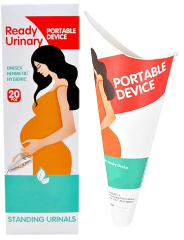 Urinal-Trichter Für Frauen - Uriniergerät Für Frauen, 20 Stück Weibliches Natursektgerät Für Frauen | Urinal-Trichter Für Mädchen, Wasserdichtes Urinal Für Frauen, Zum Pinkeln Im Stehen, Für öFfentlic