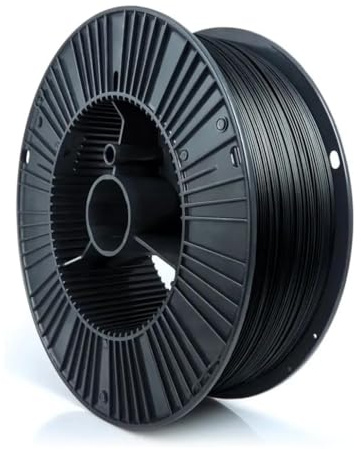 ROSA3D ABS+ Filament 1.75 mm für 3D Drucker, Schwarz Spule 2,5kg