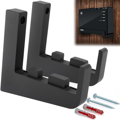 Wandhalterung für 1&1 HomeServer Pro (FRITZ!Box 5690 Pro) – Robuste Halterung für Wi-Fi 7 Router – Platzsparende Montage – Einfache Installation