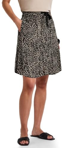 Damen Musselin Paperbag Rock