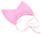 Totority Cat Waterproof Shower Cap Shower Caps for Women Dog Ear Muffs Dog Hats with Ear Covers Cat Raincoat Sphynx Care Sphynx Pet Headgear Kitten Bath Pet Adjustable Hat Pink Polyester