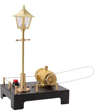 WOWOBONTOY Mini Steam Generator and Lamp Scene Model, DIY Steam Beam Engine Model Accessories for Steam Engine Model, Build Your Own Engine Kit for Adults