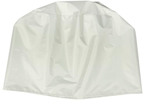 Toyvian Heavy Duty Bbq Grill Cover Outdoor Protector for Gas Grills Beige UV Resistant Drawstring Design Prevents Frost and Dust