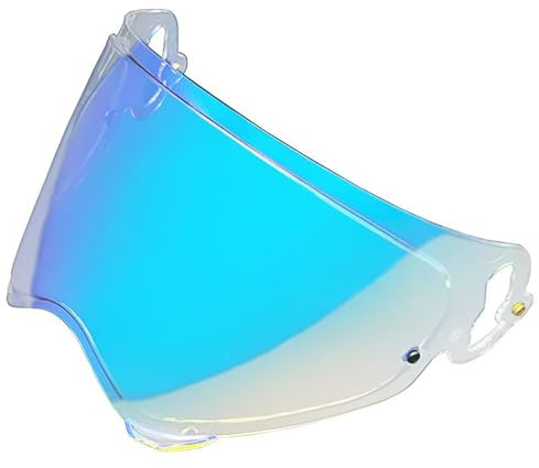 PUBIBD Visiera per Casco per ARAI Tour Cross 5, Visiera Colorata Accessori per Casco da Moto Ricambio, Casco Parabrezza Moto Visiera Lente per Caschi da Moto,F Aurora Blue