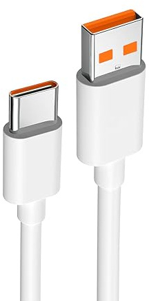 AYHYHLJZJ 120W Cable USB C 1,5M Cable USB Tipo-C para Carga Rápida (Compatible con 33W/67W) Para Xiaomi Redmi Note 14/13/12/11s/11/13 Pro/8 9 Pro 9T; Xiaomi mi 13/14/12T/11T Pro/11 Lite/10T/12