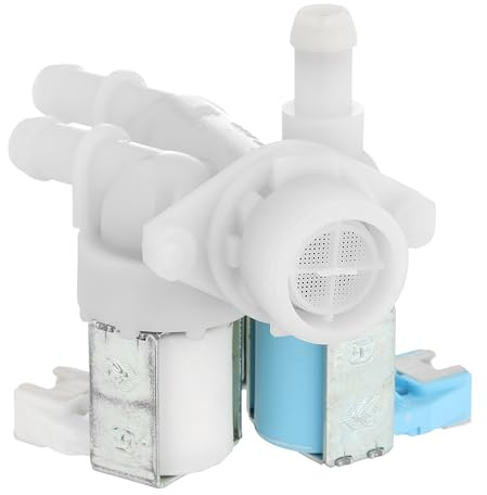 Masterpart Washing Machine Solenoid Water Inlet Valve 3 Way To Fit Hoover, Candy Washing Machines & Washer Dryers 43013592