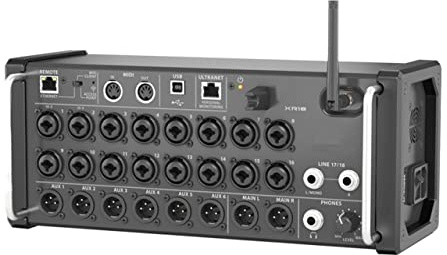Mischpult, XR16/XR18/MR18 Professionelles digitales Mischpult mit 16/18 Kanälen, Aufnahmekonsole, DJ-Studio, Wifi-Digitalmischer(XR16)
