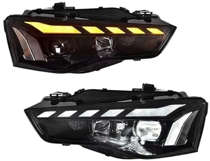 Auto Styling Scheinwerfer Kompatibel for AUDI A4 Scheinwerfer 2013-2016 A4L B8.5 Kopf Lampe Auto Styling DRL Signal projektor Objektiv Automotive(Xenon)