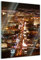 Glasbild - Las Vegas Strip bei Nacht - 60 x 80 cm - Deko Glas - Wandbild aus Glas - Bild auf Glas - Moderne Glasbilder - Glasfoto - Echtglas - kein Acryl - Handmade