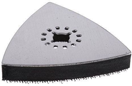 Oscillante Triangolare Levigatura Triangolare Platorello Forato Sistema Aggancio Metallo
