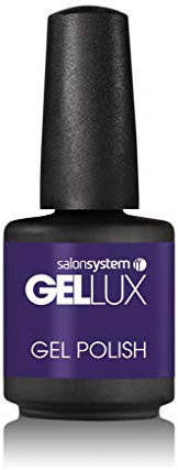 Salon System Gellux - Plum Tuckered (Pearlised), 15ml, Gel Polish