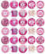 30 18th Birthday Girl Cupcake Toppers Edible Wafer Paper Fairy Cake Toppers Birthday Cakes