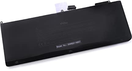 vhbw 1x Batterie Compatible avec Apple Macbook Pro MC118LL/A, MC118J/A, MC118X/A, MC118TA/A Ordinateur Portable (4400mAh, 11,1V, Li-polymère)