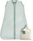 molis&co - Baby Schlafsack ärmellos - Ideal für Frühling und Herbst - Babyschlafsack 1 tog ohne Ärmel - Leicht gepolstert - 100% Baumwolle (Oeko-TEX 100), Premium Qualität - Vichy Green (95 cm)