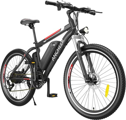 ANCHEER Herren MYT-26 Bike, ROT, 26 inches