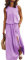 amropi Donna Lunghi Vestiti Elegante Maxi Vestito Casuale Senza Maniche Abito Viola,XXL