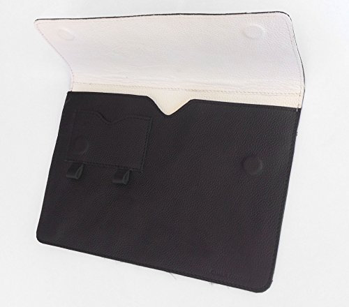 Chalk Factory Leather Sleeve, Protective Case for Lenovo Duet Chromebook # NUTB Black