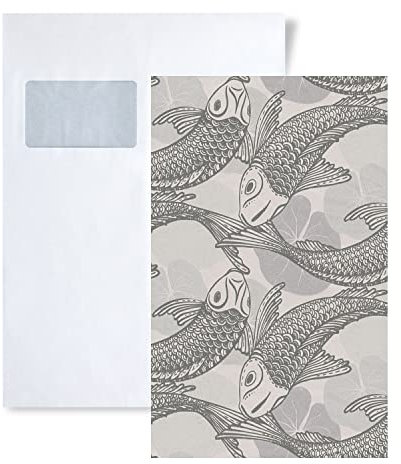 1 MUSTERSTÜCK S-378591-GU Profhome China Tapete Tapete | Tapeten Muster in ca. DIN A4 Größe