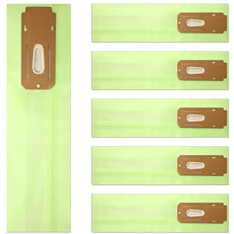 6pcs Vacuum Bags for Oreck, Upright Vacuum Replacement Bags Fit for Oreck XL XL2 XL7 XL21, Elevate, Type CC, Replaces Part CCPK8DW (Green)