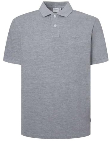Pepe Jeans Herren New Oliver Gd Polo, Grau (Marl Grey), XL
