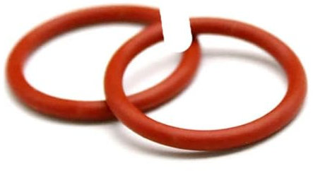10 Stück roter O-Ring CS 1 1,5 2 2,4 3 3,5 4 5 mm Außendurchmesser 18–70 mm wasserdichte Unterlegscheibe Gummiisolierte Dichtung-58 x 54 x 2 mm