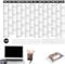 Digitaler Wandkalender mit Touchscreen, jährlicher Wandkalender,Jahreskalender Jahreswandplaner - Dicker Jahresplaner, ganzjähriger Wandkalender für Termine, Arbeit, Studium und Schule