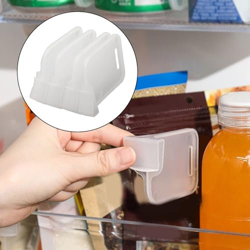 Neatly Arrange Your Fridge with these 4 Pcs Refrigerator Partition Boards