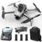 X-Verse ZLL SG109 MAX2 Drone con cámara 4K, menos de 250 g, cardán de 3 ejes, 360° para evitar obstáculos, drones profesional Quadcopter con motor sin escobillas, 30 minutos de vuelo, 3 pilas
