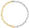 LILIE&WHITE Damen Halskette - Zweifarbige Kette in Gold und Silber, Eleganter Modeschmuck für Alltag und besondere Anlässe