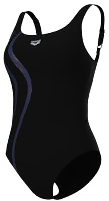 Arena Women's Arena Swimsuit Ginevra Wing Back One Piece Swimsuit Femme (Lot de 1)