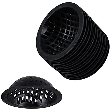 Happyyami 20piezas Almohadillas De Drenaje para Macetas De Flores Rejilla Transpirable De Forma De Tazón para Bonsáis y Plantas Interiores y Exteriores